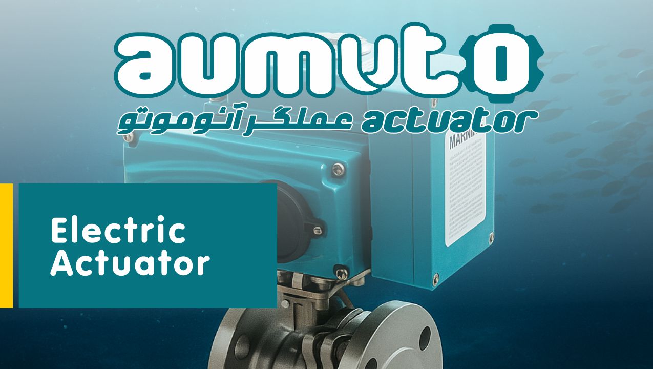 اکچویتور برقی AUMUTO  دارای استاندارد های استاندارد IP67 و IP68 ( مقاوم در آب  و غبار)
